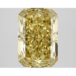 Diament laboratoryjny o barwie fantazyjnej radiant, 2.63ct, VVS2, Fancy Vivid Yellow, IGI LG650491553