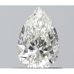 Diament szlif gruszkowy, 0.5ct, VS1, H, IGI 710526714