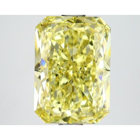 Diament laboratoryjny o barwie fantazyjnej radiant, 2.6ct, IF, Fancy Intense Yellow, IGI LG662469687