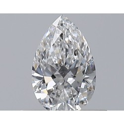 Diament szlif gruszkowy, 0.37ct, SI2, E, GIA 7521722330
