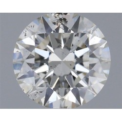 Diament szlif okrągły, 0.5ct, SI2, H, IGI 692523578