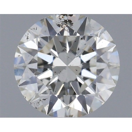 Diament szlif okrągły, 0.5ct, SI2, H, IGI 692523578