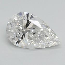 Diament laboratoryjny szlif gruszkowy, 1.52ct, VVS2, E, IGI LG757541954