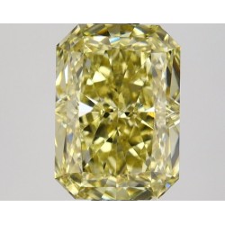 Diament laboratoryjny o barwie fantazyjnej radiant, 1.58ct, VVS1, Fancy Yellow, IGI LG666419181
