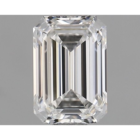 Diament laboratoryjny szlif szmaragdowy, 0.94ct, VVS2, F, IGI LG591330588