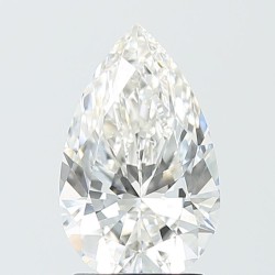 Diament laboratoryjny szlif gruszkowy, 2.09ct, VVS2, F, IGI LG758517172