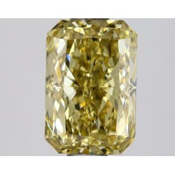 Diament laboratoryjny o barwie fantazyjnej radiant, 1.09ct, VVS1, Fancy Intense Yellow, IGI LG668426721