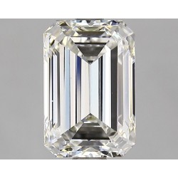 Diament laboratoryjny szlif szmaragdowy, 1.86ct, VVS2, F, IGI LG638464471