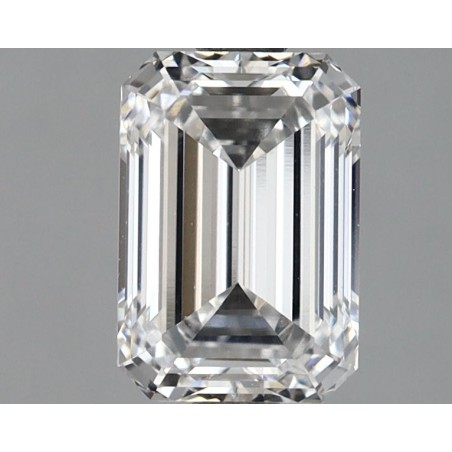 Diament laboratoryjny szlif szmaragdowy, 1.69ct, VVS2, D, IGI LG637459085