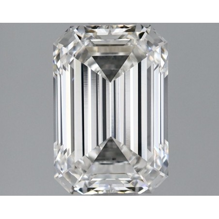 Diament laboratoryjny szlif szmaragdowy, 1.69ct, VVS2, E, IGI LG638444932