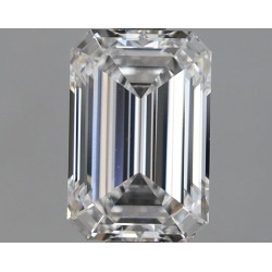 Diament laboratoryjny szlif szmaragdowy, 1.69ct, VVS2, E, IGI LG637459097