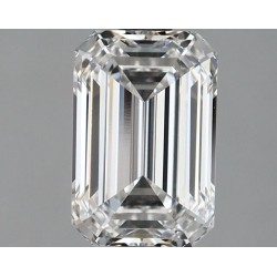 Diament laboratoryjny szlif szmaragdowy, 1.69ct, VVS2, E, IGI LG637459089