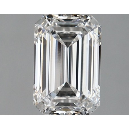 Diament laboratoryjny szlif szmaragdowy, 1.69ct, VVS2, E, IGI LG637459089