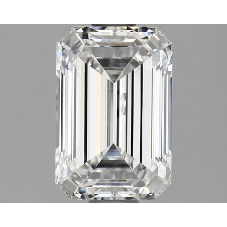 Diament laboratoryjny szlif szmaragdowy, 1.69ct, VVS2, E, IGI LG683593669