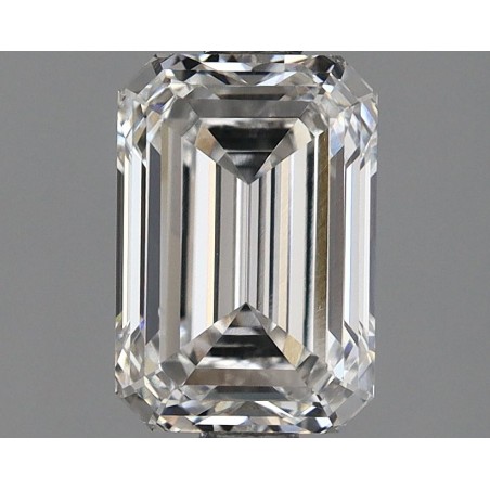 Diament laboratoryjny szlif szmaragdowy, 1.69ct, VVS1, E, IGI LG678501655