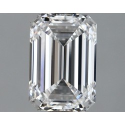 Diament laboratoryjny szlif szmaragdowy, 1.67ct, VVS2, E, IGI LG636471877