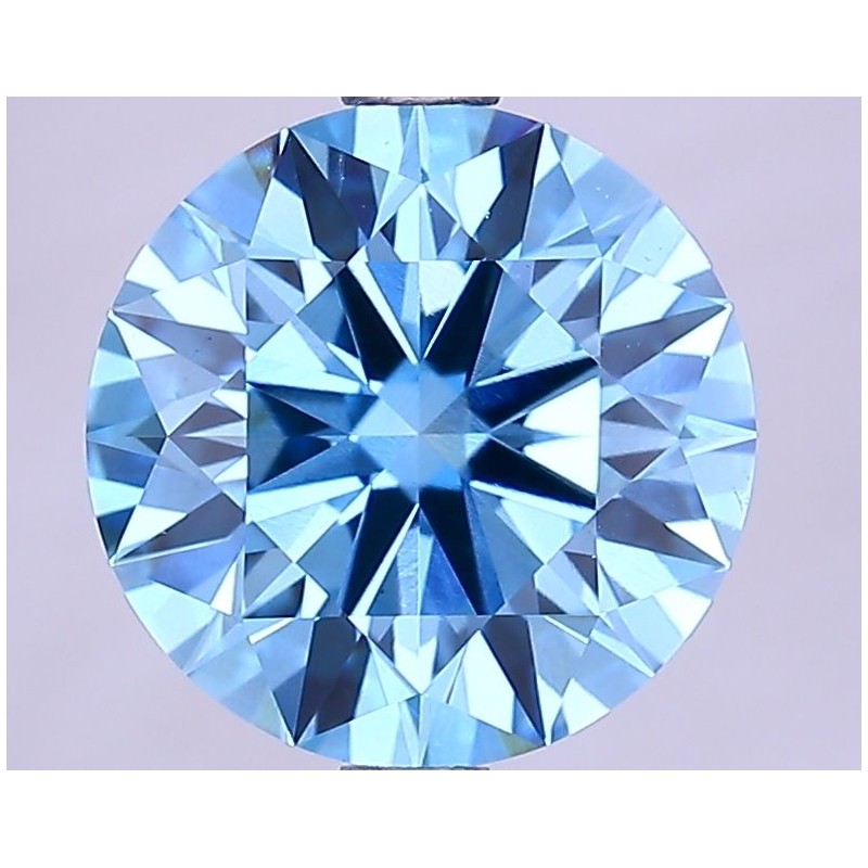 Diament laboratoryjny o barwie fantazyjnej szlif okrągły, 2.66ct, VVS2, Fancy Vivid Blue, IGI LG627458167 Diament laboratoryjny o barwie fantazyjnej szlif okrągły, 2.66ct, VVS2, Fancy Vivid Blue, IGI LG627458167
