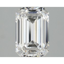 Diament laboratoryjny szlif szmaragdowy, 1.67ct, VVS2, E, IGI LG671482071