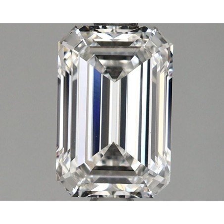 Diament laboratoryjny szlif szmaragdowy, 1.68ct, VVS2, E, IGI LG640449282