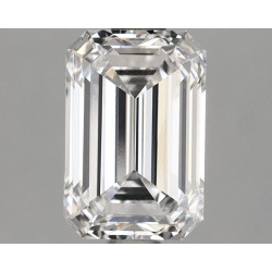 Diament laboratoryjny szlif szmaragdowy, 1.56ct, VVS2, E, IGI LG689590701