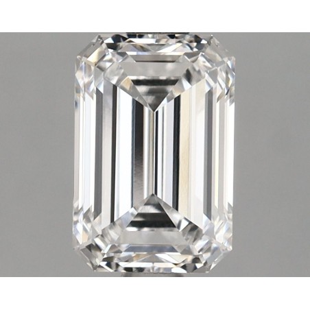 Diament laboratoryjny szlif szmaragdowy, 1.56ct, VVS2, E, IGI LG689590701