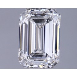 Diament laboratoryjny szlif szmaragdowy, 1.42ct, VVS2, E, IGI LG618477000