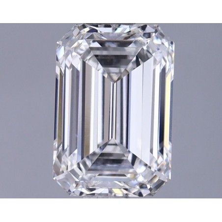 Diament laboratoryjny szlif szmaragdowy, 1.42ct, VVS2, E, IGI LG618477000