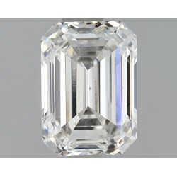 Diament laboratoryjny szlif szmaragdowy, 1.24ct, VVS2, E, IGI LG588338111