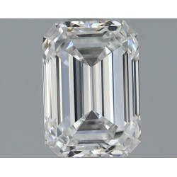 Diament laboratoryjny szlif szmaragdowy, 1.22ct, VVS2, E, IGI LG597392183