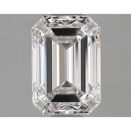 Diament laboratoryjny szlif szmaragdowy, 1.22ct, VVS2, F, IGI LG594329095