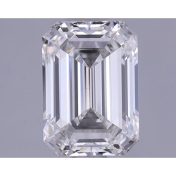 Diament laboratoryjny szlif szmaragdowy, 1.21ct, VVS2, F, IGI LG600323618