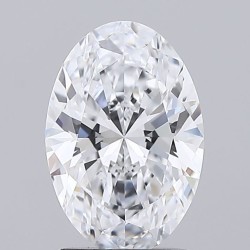 Diament laboratoryjny szlif owalny, 1.7ct, IF, D, IGI LG755514154