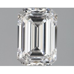 Diament laboratoryjny szlif szmaragdowy, 1.08ct, VVS2, E, IGI LG683533423