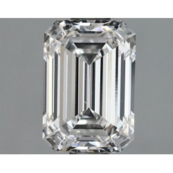 Diament laboratoryjny szlif szmaragdowy, 1.06ct, VVS2, E, IGI LG666437089