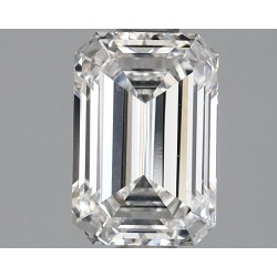 Diament laboratoryjny szlif szmaragdowy, 1.07ct, VVS2, E, IGI LG687502489