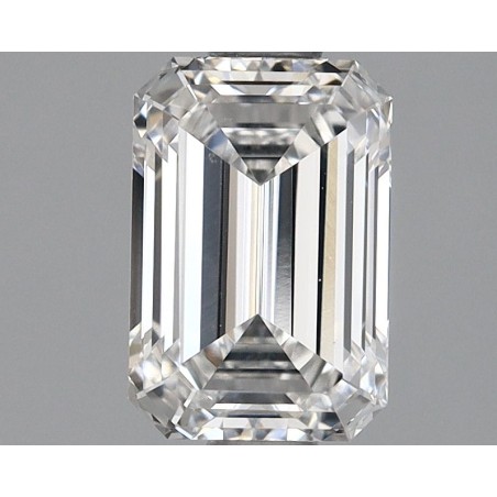 Diament laboratoryjny szlif szmaragdowy, 1.07ct, VVS2, E, IGI LG687502489