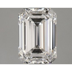 Diament laboratoryjny szlif szmaragdowy, 1.07ct, VVS2, E, IGI LG648428356