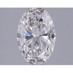 Diament laboratoryjny szlif owalny, 1.1ct, VVS2, F, IGI LG619424591