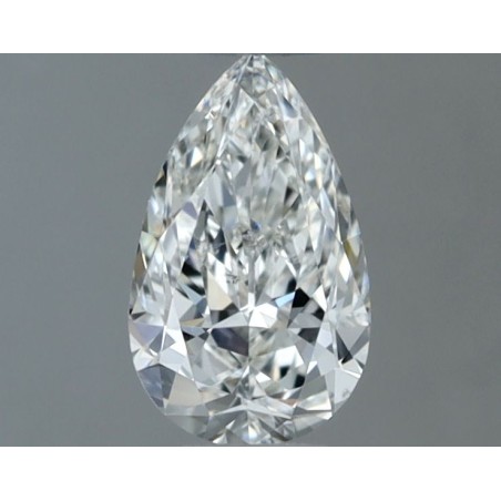 Diament szlif gruszkowy, 0.5ct, SI2, H, GIA 7536917076