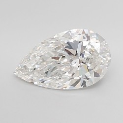 Diament laboratoryjny szlif gruszkowy, 1.55ct, VVS2, E, IGI LG692549069