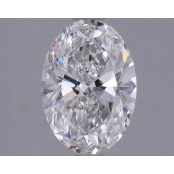 Diament laboratoryjny szlif owalny, 1.31ct, VVS2, F, IGI LG620486015