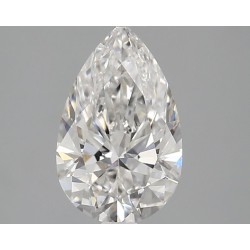 Diament laboratoryjny szlif gruszkowy, 1.1ct, VVS2, E, IGI LG753504987