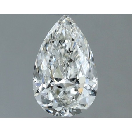 Diament szlif gruszkowy, 0.5ct, SI2, H, GIA 7532614037