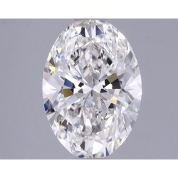 Diament laboratoryjny szlif owalny, 1.64ct, VVS2, F, IGI LG617486292