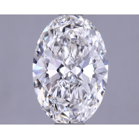 Diament laboratoryjny szlif owalny, 1.18ct, VVS2, F, IGI LG608395005