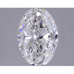 Diament laboratoryjny szlif owalny, 1.18ct, VVS2, F, IGI LG622475076