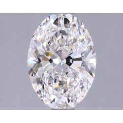 Diament laboratoryjny szlif owalny, 1.17ct, VVS2, F, IGI LG614310084