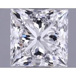 Diament laboratoryjny szlif princess, 1.05ct, VVS2, F, IGI LG608395043