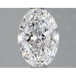 Diament laboratoryjny szlif owalny, 1.08ct, VVS2, D, IGI LG683533477