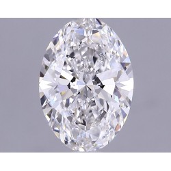 Diament laboratoryjny szlif owalny, 1.08ct, VVS2, E, IGI LG605370006